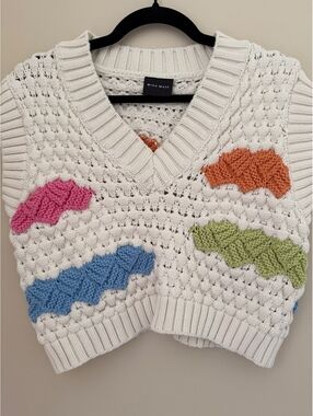 M Miou Muse chunky knit sweater